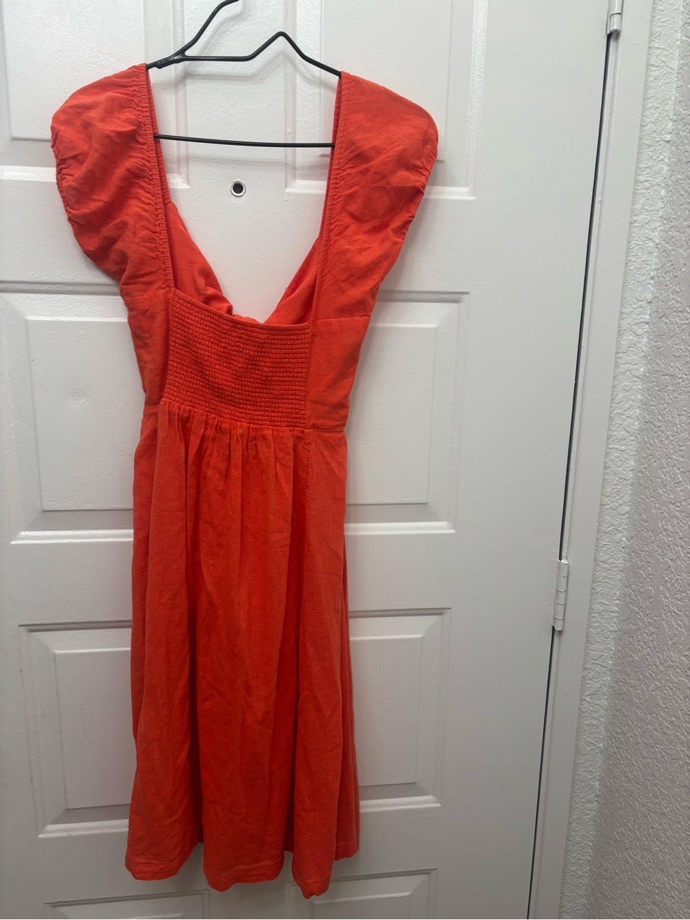 Free People Orange The Getaway Midi Dress - Picture 2 of 9